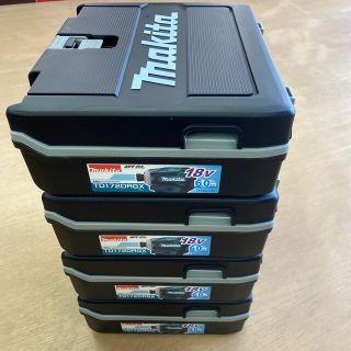 マキタ(Makita)の4個セット　マキタ TD172DRGX ブルー 6.0Ah 18V (工具/メンテナンス)