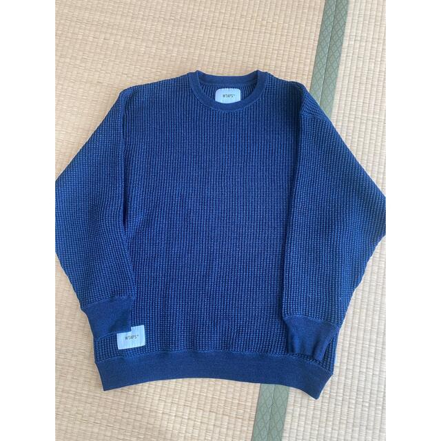 SALE／91%OFF】 WTAPS ALL 02 SWEATER COTTON サーマル インディゴ