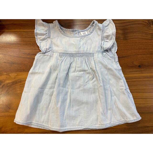 babyGAP(ベビーギャップ)のbaby GAP ノースリーブ　80 キッズ/ベビー/マタニティのベビー服(~85cm)(Ｔシャツ)の商品写真