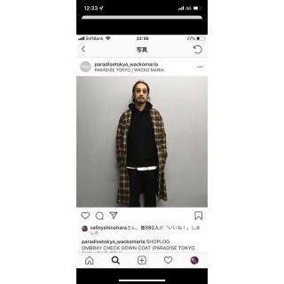 WACKO MARIA - WACKO MARIA ガウンコートの通販 by KAZUYUKI shop