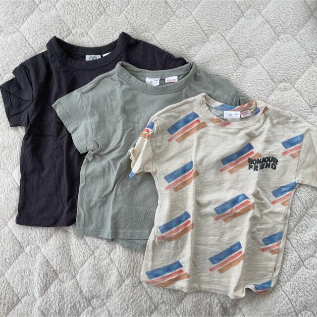 ZARA KIDS(ザラキッズ)のzara 半袖　Tシャツ まとめ売り キッズ/ベビー/マタニティのキッズ服男の子用(90cm~)(Tシャツ/カットソー)の商品写真