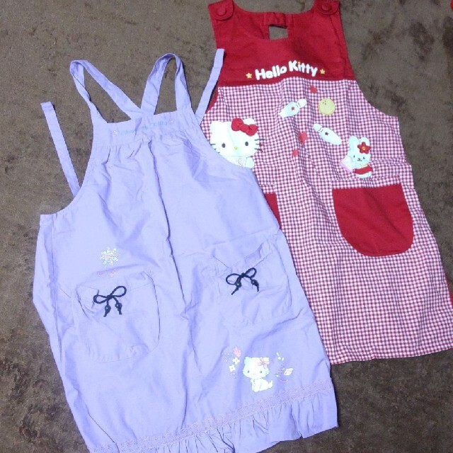 ハローキティ - 保育士エプロン ハローキティの通販 by maa's shop