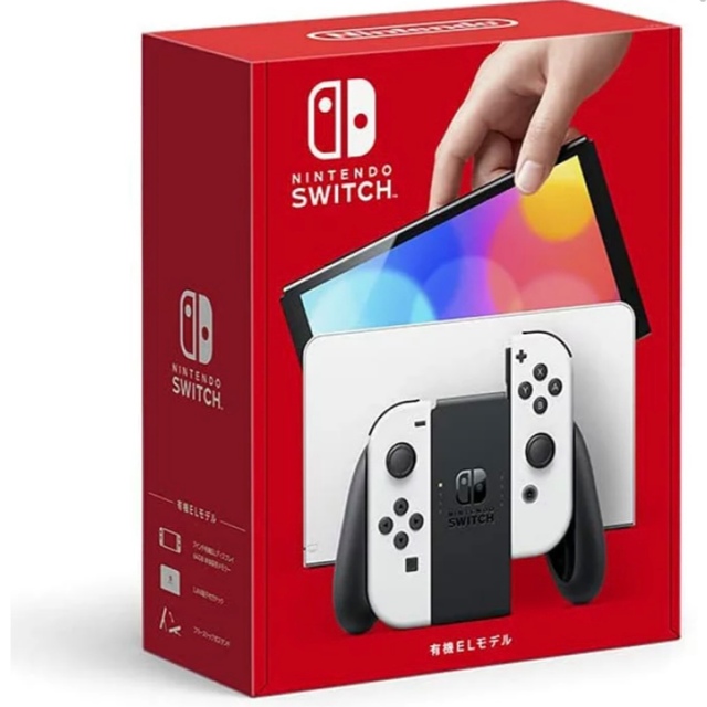 送料無料 3%クーポン 1年保証 新品 任天堂 有機ELスイッチ 本体 ホワイト