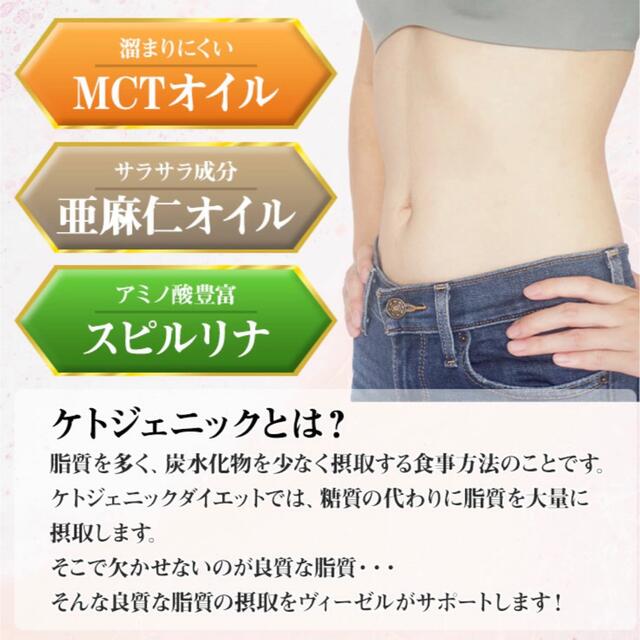 ケトジェニック　ダイエット　サポート　3袋セット コスメ/美容のダイエット(ダイエット食品)の商品写真