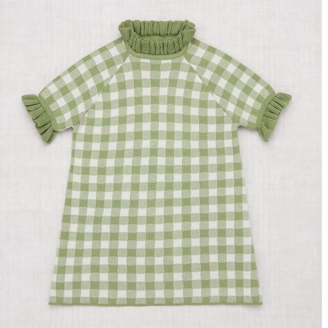 Misha & Puff(ミーシャアンドパフ)のPicnic Ruffle Dress - Willow / 3-4y キッズ/ベビー/マタニティのキッズ服女の子用(90cm~)(ワンピース)の商品写真