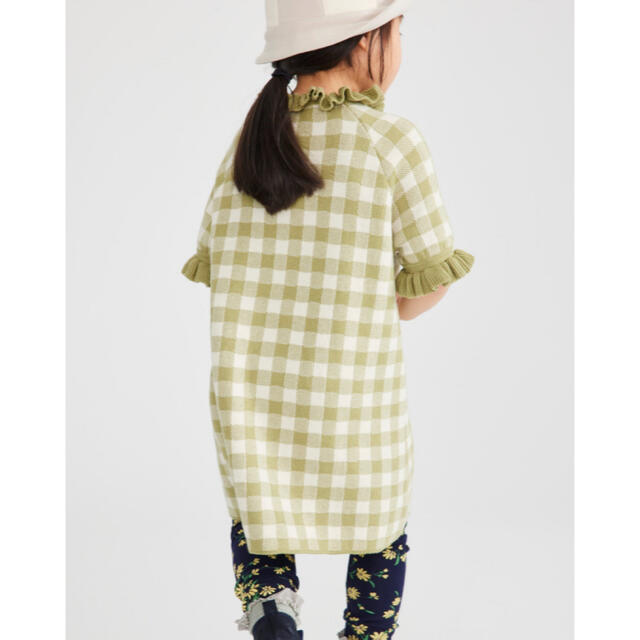 Misha & Puff(ミーシャアンドパフ)のPicnic Ruffle Dress - Willow / 3-4y キッズ/ベビー/マタニティのキッズ服女の子用(90cm~)(ワンピース)の商品写真