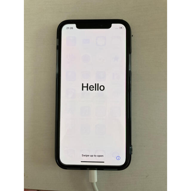 iPhone X 256GB グレー　SIMフリー　説明要確認