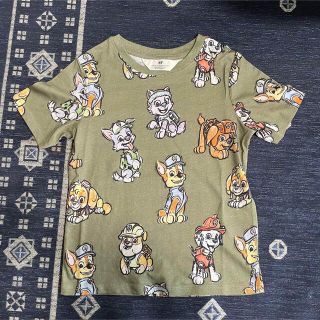 エイチアンドエム(H&M)のパウパトロール 総柄Tシャツ H&M(Tシャツ/カットソー)