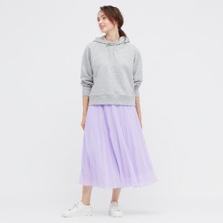 ユニクロ(UNIQLO)のユニクロ　UNIQLO　プリーツスカート　現行品(ロングスカート)