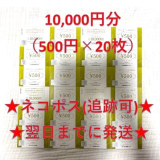 ジェイアール(JR)のJR九州グループ株主優待券 500円 20枚 10,000円 (その他)