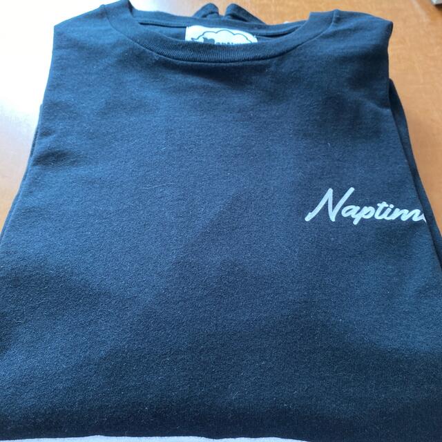 ナップタイム naptime フォト ロング Tシャツ ブラック - Tシャツ