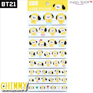 ビーティーイシビル(BT21)のBT21　4サイズステッカー　CHIMMY(その他)