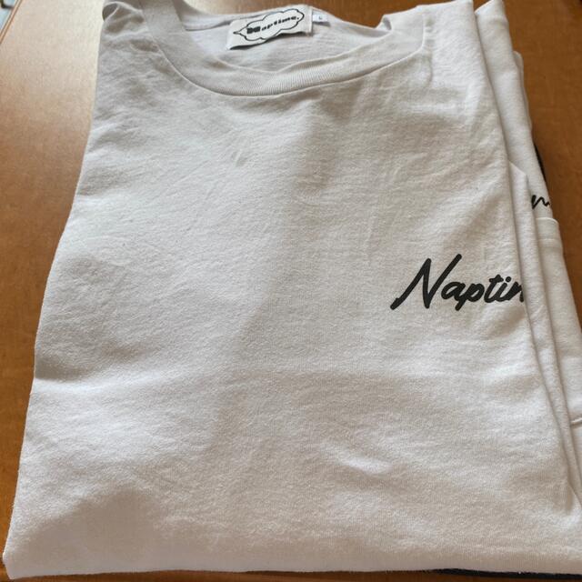 ナップタイム naptime ロング フォト Tシャツ ホワイト