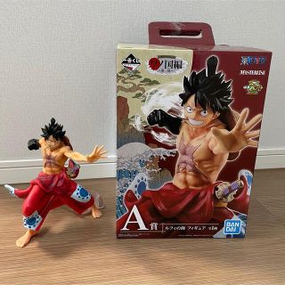 ワンピース(ONE PIECE)の箱付き✨一番くじワンピースフィギュアワノ国編〜第一幕〜ルフィ(アニメ/ゲーム)