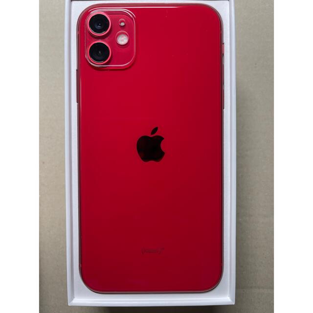 iPhone 11 128GB RED 香港版Dual物理SIM - スマートフォン本体