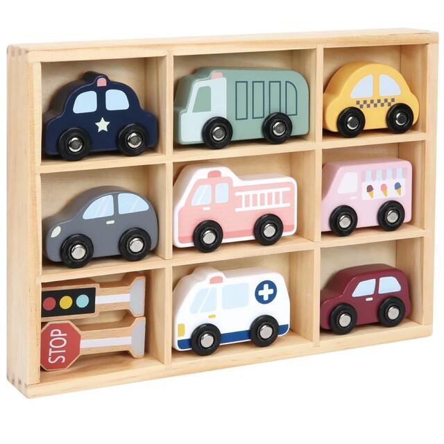 日本未入荷⭐︎STOYストイ車ミニカーセット/男の子クルマおもちゃ知育玩具 1