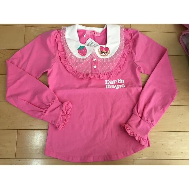 EARTHMAGIC(アースマジック)のアースマジック 専用 キッズ/ベビー/マタニティのキッズ服女の子用(90cm~)(Tシャツ/カットソー)の商品写真