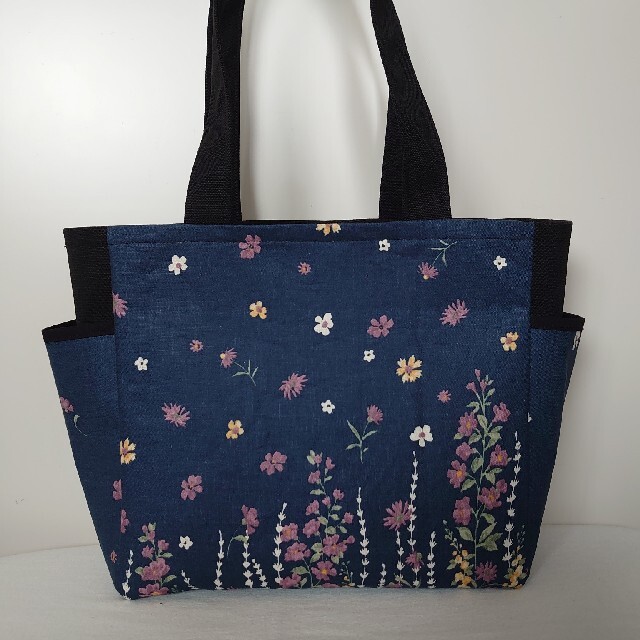 ᏚᎯᏞᎬ❤梅の花 サイドポケット 肩掛けトートバッグ ハンドメイド