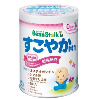 ユキジルシビーンスターク(Bean Stalk Snow)の新品未使用 すこやかM1 大缶 雪印ビーンスターク 800g 粉ミルク(その他)