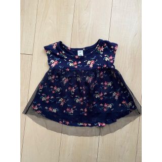 ベビーギャップ(babyGAP)の限定お値下げ【baby gap花柄トップス】(Tシャツ/カットソー)