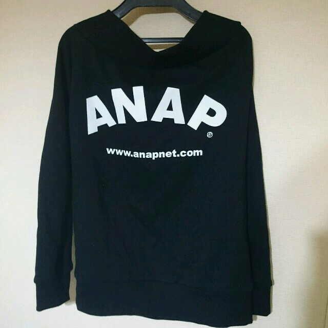 ANAP(アナップ)のANAPオフショルトレーナー レディースのトップス(トレーナー/スウェット)の商品写真