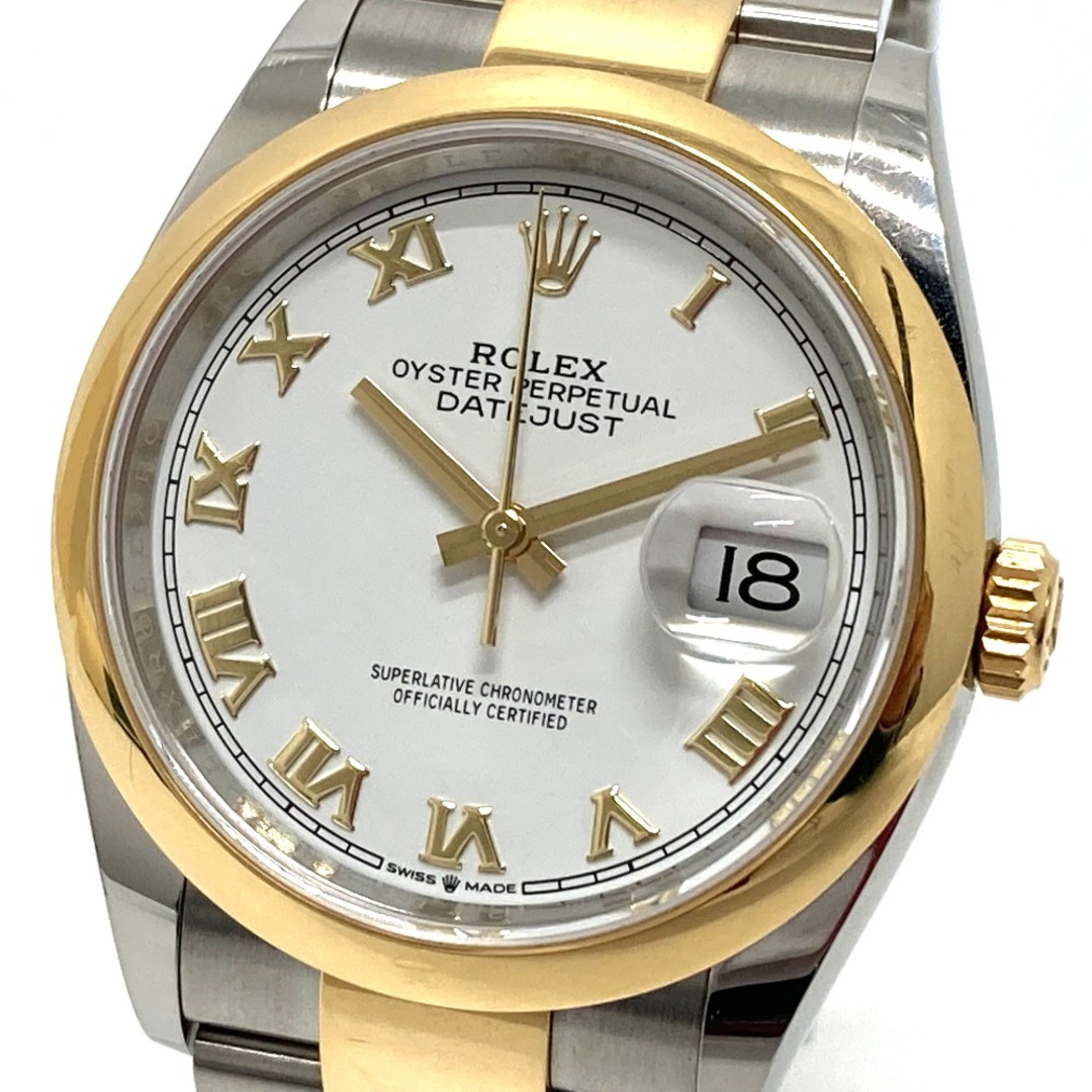 時計 ロレックス ROLEX デイトジャスト36 126203 ローマ文字盤 自動