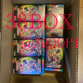 ポケモン(ポケモン)の【早い者勝ち】VMAXクライマックス　38BOX シュリンク付き(Box/デッキ/パック)