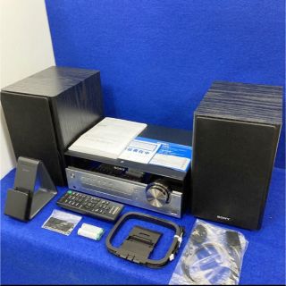 ソニー(SONY)のソニー CMT-SBT100 ミニコンポ Bluetooth対応 WM-PORT(アンプ)