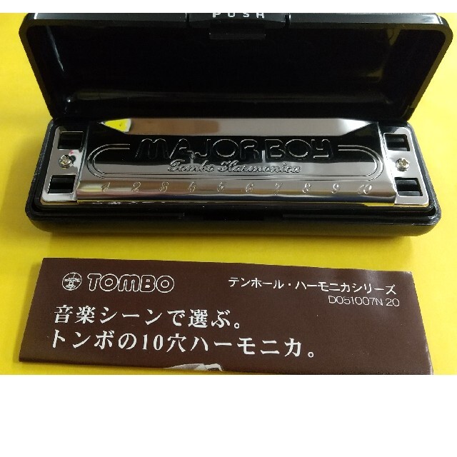 未使用 トンボ メジャーボーイ F ブルースハープの通販 by ゆにころん