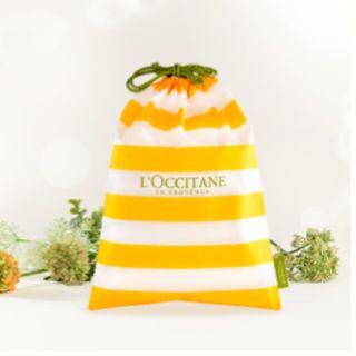 ロクシタン(L'OCCITANE)の【新品未使用】ロクシタン イエロー巾着型バッグ(ポーチ)