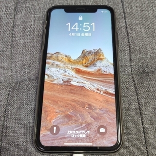 アイフォーン(iPhone)のiphoneＸＲ 64G  ブラック(スマートフォン本体)