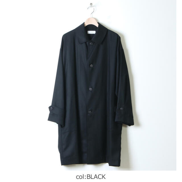 marka シャツコート 20SS BLACK サイズ2