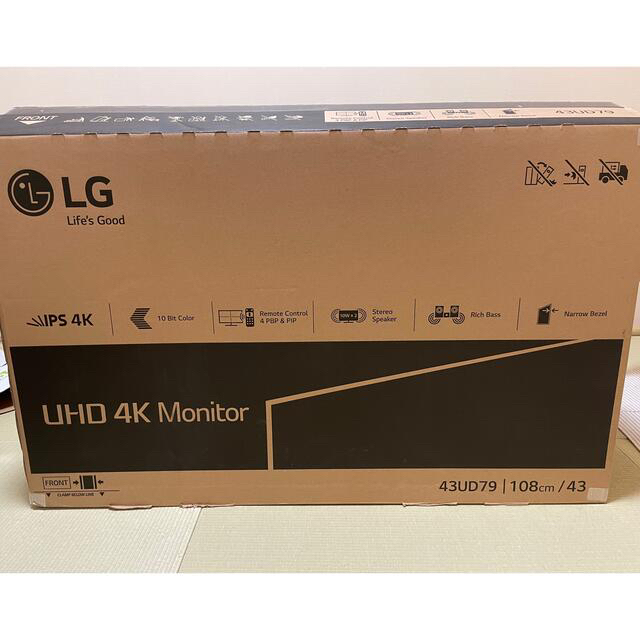 【やっちん様専用】 LG 42.5インチ IPS 4Kモニタ (43UD79)のサムネイル