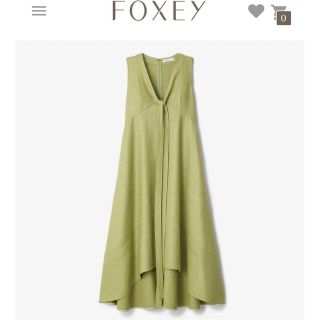 フォクシー(FOXEY)のADEAM アディアム フォクシー ワンピース SLEEVELESS DRESS(ロングワンピース/マキシワンピース)