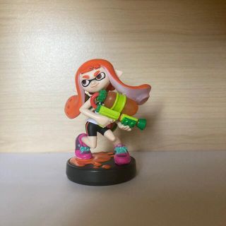 amiibo ガールオレンジ　スプラトゥーン　アミーボ(ゲームキャラクター)