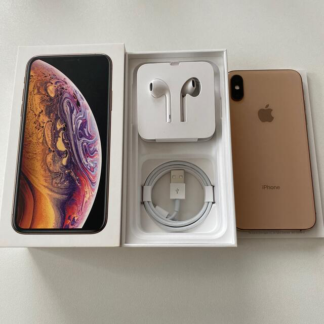 即日発送可能！　iPhone xs 64GB ゴールド