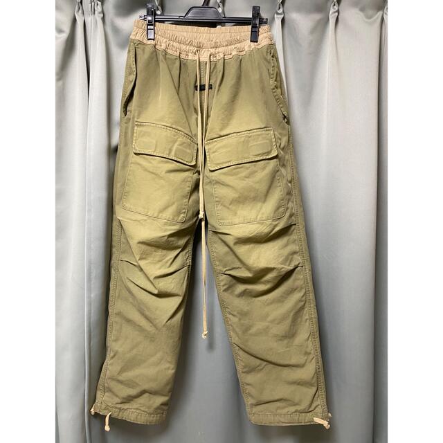 fear of god 7th cargo pant vintage greenワークパンツ/カーゴパンツ