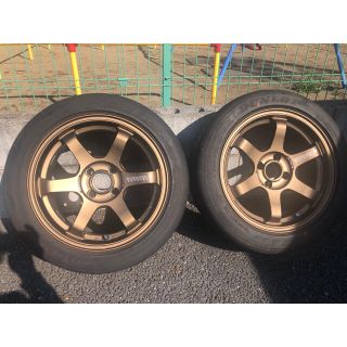 RAYS TE37 SONIC 15in 7j 25 ロードスター NA NB(ホイール)