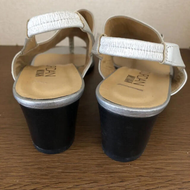 JOURDANDESIGN シルバー　サンダル　ジョーダン　デザイン レディースの靴/シューズ(サンダル)の商品写真