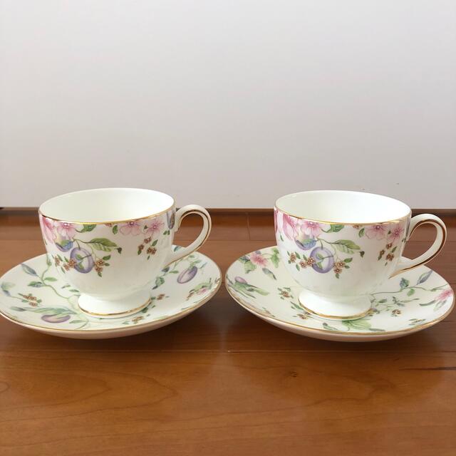 WEDGWOOD(ウェッジウッド)のWEDGWOOD ウェッジウッド　カップ&ソーサー　SWEET PLUM インテリア/住まい/日用品のキッチン/食器(グラス/カップ)の商品写真