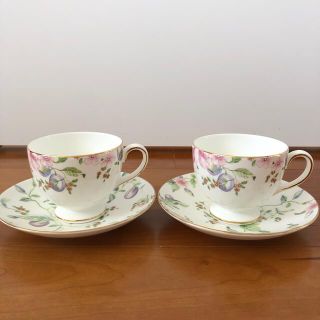 ウェッジウッド(WEDGWOOD)のWEDGWOOD ウェッジウッド　カップ&ソーサー　SWEET PLUM(グラス/カップ)