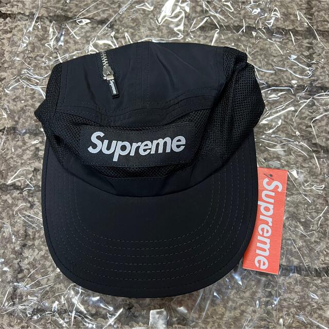 シュプリーム Supreme Zip Mesh Camp Cap 黒 Free | hartwellspremium.com