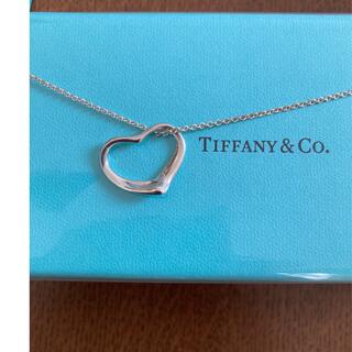 ティファニー(Tiffany & Co.)のティファニー　オープンハート　ネックレス　シルバー(ネックレス)