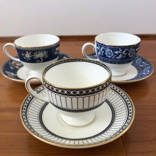 ウェッジウッド(WEDGWOOD)のWEDGWOOD ウェッジウッド　カップ&ソーサー(グラス/カップ)