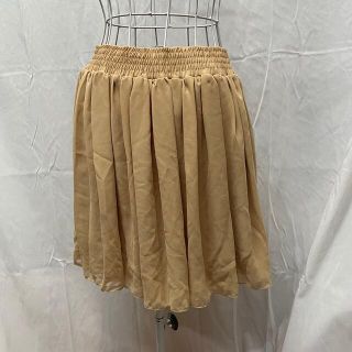 マジェスティックレゴン(MAJESTIC LEGON)のMAJESTIC LEGON シフォン生地スカート (ひざ丈スカート)