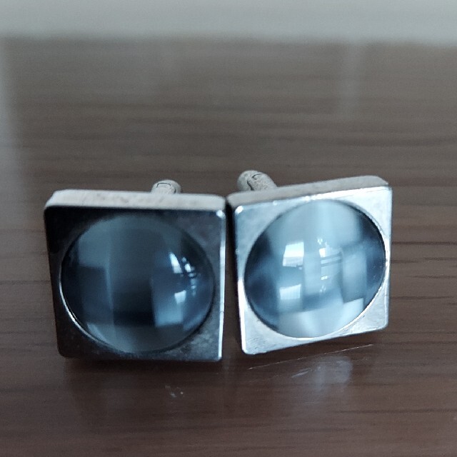 カフス　水晶型 メンズのファッション小物(カフリンクス)の商品写真