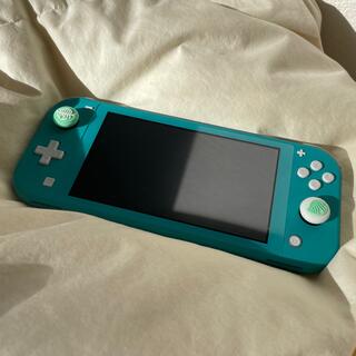 ニンテンドウ(任天堂)の【値下げ中】Nintendo Switch Light ターコイズブルー(携帯用ゲーム機本体)
