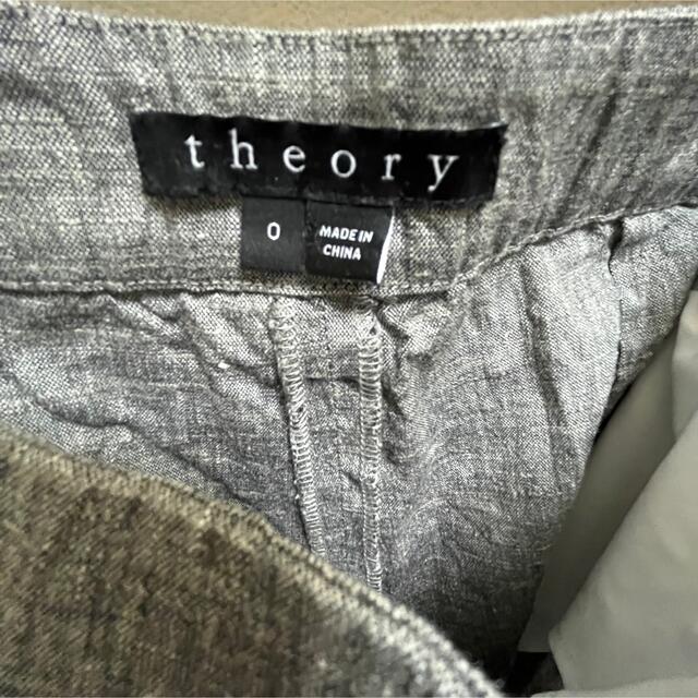 theory(セオリー)のTheory 麻 リネン クロップドパンツ レディースのパンツ(クロップドパンツ)の商品写真