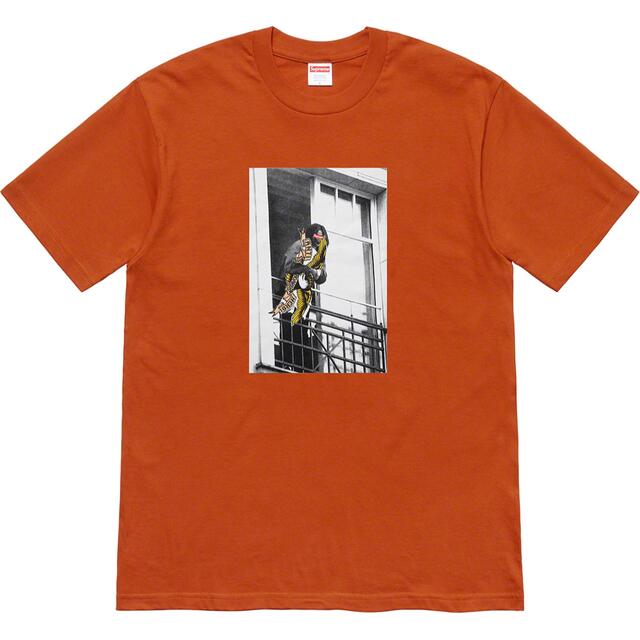 Supreme(シュプリーム)のSupreme /  ANTIHERO Balcony Tee "Orange" メンズのトップス(Tシャツ/カットソー(半袖/袖なし))の商品写真