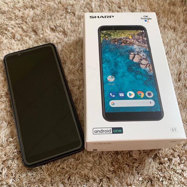 Androidone S7 ワイモバイル ブラックiPhone